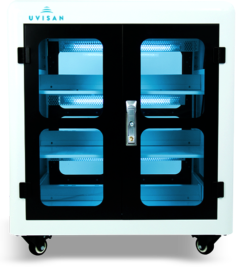 Station de désinfection UV-C UVisan Medium pour flotte de casques VR — VMOOV